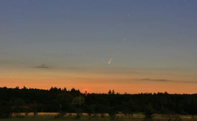 Beobachtung Komet Neowise am Morgenhimmel (1)