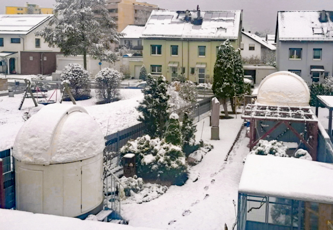 Wintereinbruch mit Ankündigung