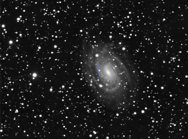 Supernova AT2024pxl mit interessanter Host-Galaxie NGC 6384